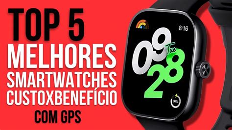 Top Melhores Smartwatches Gps Em Custo Benef Cio Youtube