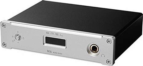 SMSL M6 Srebrny - Wzmacniacz słuchawkowy - Morele.net