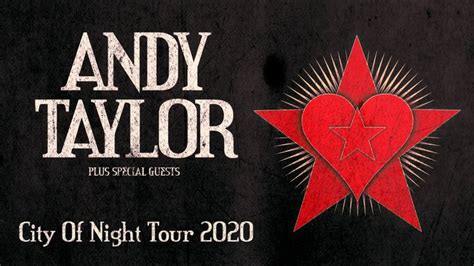 Former Duran Duran guitarist Andy Taylor announces UK solo shows – THIS ...