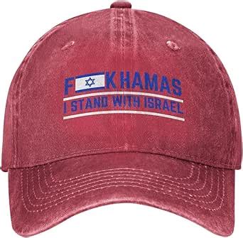 F Hamas Cap Fuck Hamas Hat Support Israel Strong Free Hat I Stand With