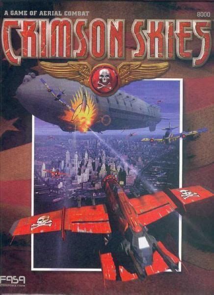 Fasa Crimson Skies Crimson Skies Box Sw Comic Book Cover Comic Books