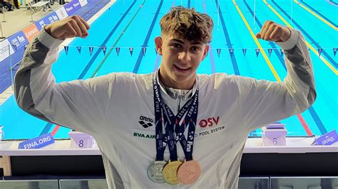 Schwimm Ass Luka Mladenovic Komplettiert Den WM Medaillensatz Kurier