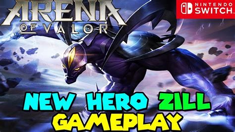 ARENA OF VALOR NEW HERO ZILL GAMEPLAY NINTENDO SWITCH FREE TO PLAY