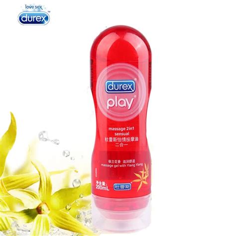 Durex Ml Ylang Water Based Lubricant Vagina Anal Lube Gay Lubricante