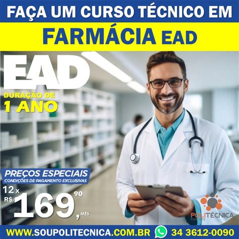 Tecnico De Farmacia Ead - 🌟 Curso Técnico em Farmácia EAD da Politécnica - Inscrições Abertas ...