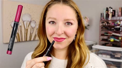 Revlon Colorstay Matte Lite Crayon Review Lift Off Youtube