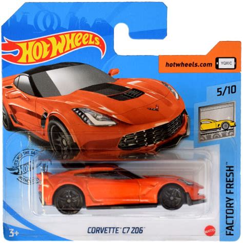Hot Wheels Corvette C Z kisautó narancssárga Mattel vásárlás a Játékshopban