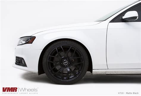 VMR V710 Wheels Matte Black Audi 18 19 20 5x112mm