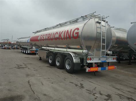 Sinotruk 3 Axles Aluminum Alloy Fuel Tanker Semi Trailer Buy Sinotruk Aluminum Alloy Fuel