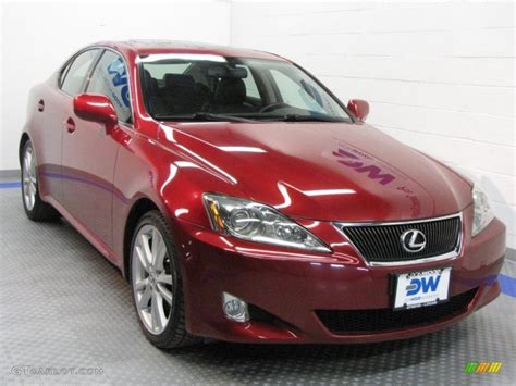 2006 Matador Red Mica Lexus Is 350 27544709 Photo 16 Car Color Galleries