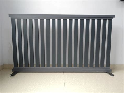 Diy Aluminum Slat Fence Vertical Design For Garden Fencing Courtyard