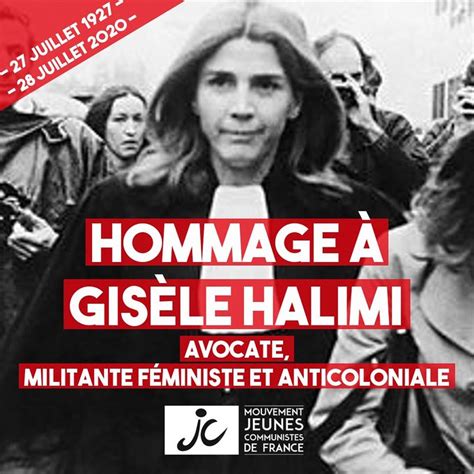 Le Blog De B Masson Gis Le Halimi Hommage Et Respect Une Grande