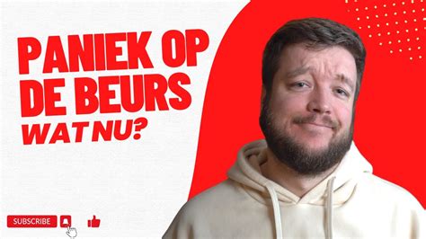 Paniek Op De Beurs Laat Je Niet Gek Maken Youtube