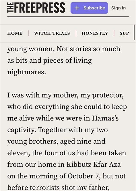 Seventeen-year-old Agam Goldstein- Almog saw Hamas murder her father ...