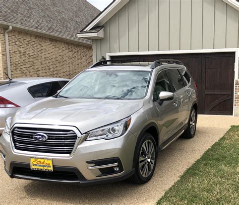 First Subaru Ever My Wifes 2020 Ascent Limited Ivory Interior With