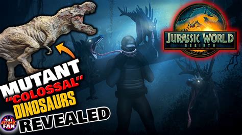 Hyper Intelligent Hybrids 3 Main Massive Dinosaurs Revealed Jurassic World Rebirth Reports