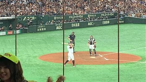 陽菜えみるさんのインスタグラム写真 陽菜えみるinstagram「 日本シリーズ2019🇯🇵 第四戦⚾️💫阿部慎之助選手最終戦