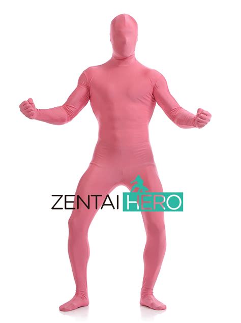 Pink Lycra Spandex Fullbody Zentai Suit [16062109] 26 99 Superhero