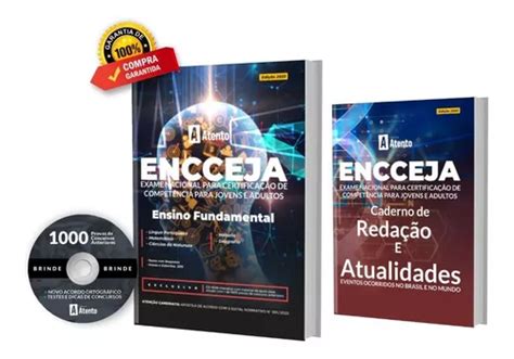 Apostila Encceja Ensino Fundamental 2020 Parcelamento Sem Juros