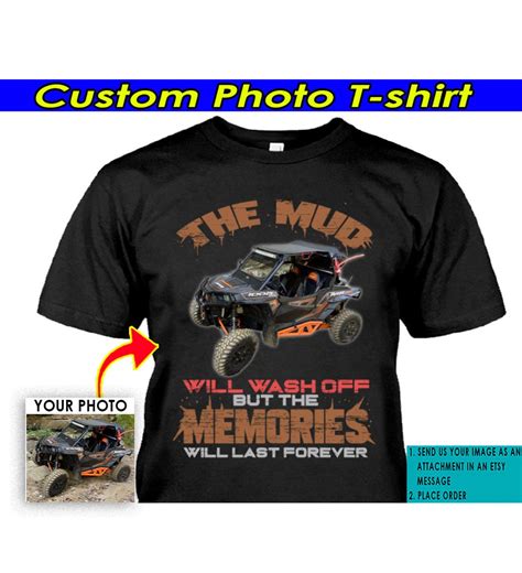 Mud Bogging Mudding Ts Atv Utv Off Road Personalized Photo T Shirt