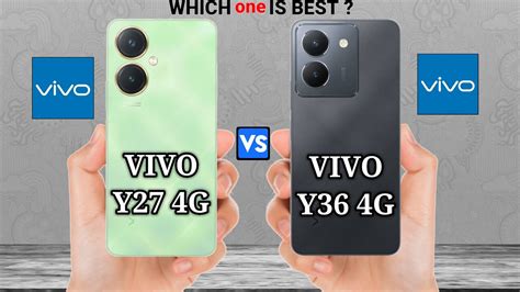 Vivo Y27 Vs Vivo Y36 4g Full Phone Comparison Youtube