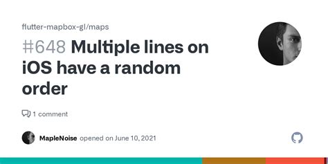 Multiple Lines On Ios Have A Random Order Issue Flutter Mapbox