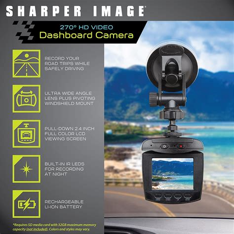 Sharper Image Car Dashboard Camera