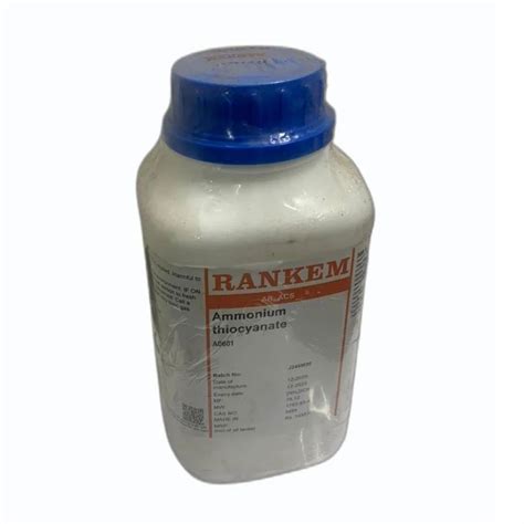 Rankem Ammonium Thiocyanate 99 500gm Bottle At Rs 1033bottle In