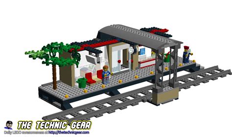 Moc Lego City 60050 Train Station Lego Reviews And Videos