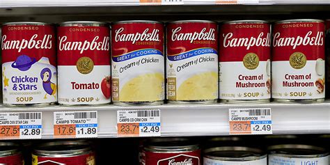 Campbell Soup Says Consumers Are Curbing Purchases Due To Higher Prices Wsj