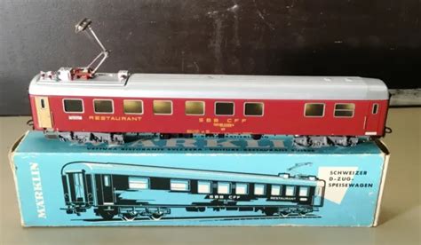 M Rklin H Speisewagen Rot Sbb Im Ork Swiss Diner Tinplate