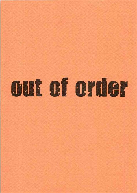 Out Of Order Nhentai Hentai Doujinshi And Manga