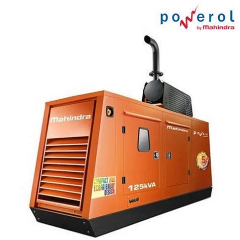 Mahindra Powerol 125 Kva Diesel Genset 3 Phase At Rs 794895piece In