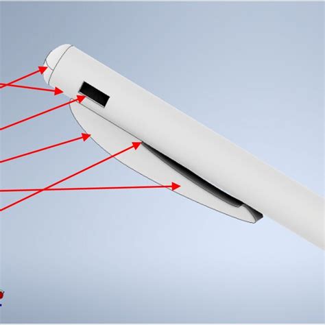 Parts And Features Of The Retracting Pen Used In The Running Example