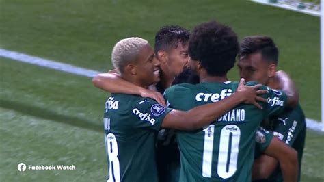 Palmeiras chega a 100 gols Abel e avança na Libertadores ataque