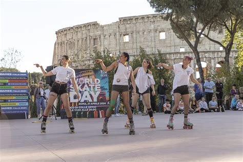 World Skate Day Roma Una Giornata Di Festa Per I 100 Anni Della