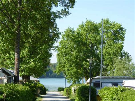 Campingplatz Am See In Bayern Camping Am Pilsensee