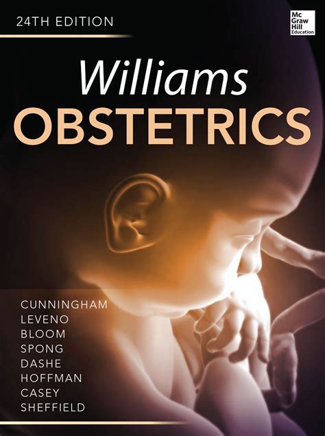 Williams Obstetrics 24e 9780071798938 Medicine And Health Science