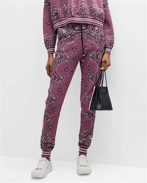 Amiri Monogram Embroidered Space Dye Bandana Hoodie Neiman Marcus