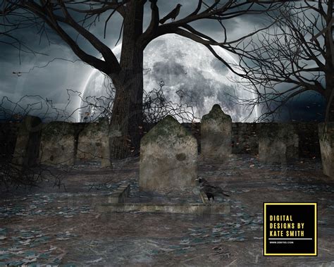 Graveyard Background Hd