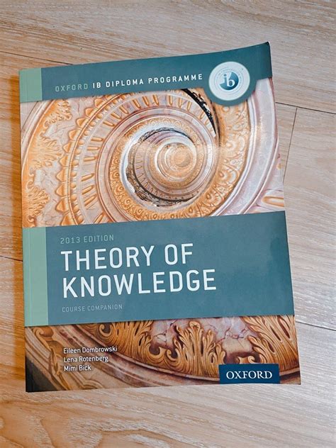 Oxford Ib Theory Of Knowledge Textbook Hobbies And Toys Books