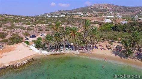 Aghia Irini Palm Beach Paros Island Greece YouTube