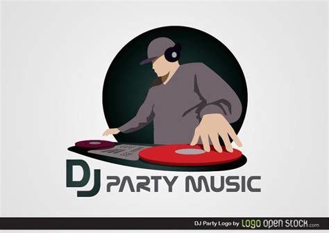 Cartoon DJ Logo