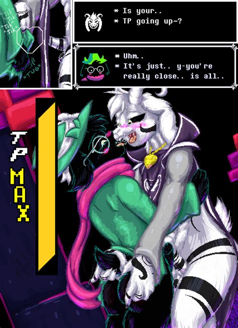 Rule 34 Asriel Dreemurr Deltarune Erection Frotting Gay Looking At Another Malemale Ralsei