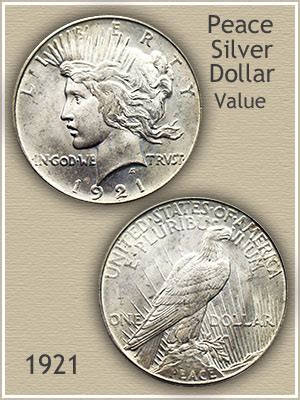 1921 Peace Silver Dollar Value | Discover Their Worth