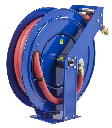 Coxreels Spring Return Hose Reel 35 Ft 1 In Id 1 In Mnpt 300 Psi