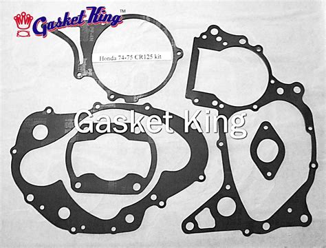 Honda CR125 Gaskets - 1974-75