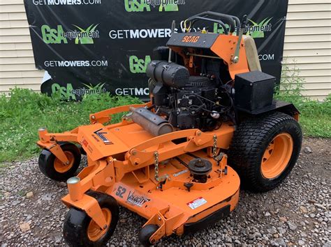 52in Scag V Ride Ii Commercial Stand On Mower W25hp Efi 122 A Month