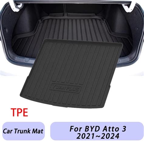 Trunk Cargo Cover For BYD Atto 3 Atto3 EV Yuan Plus 2021 2022 2023 2024