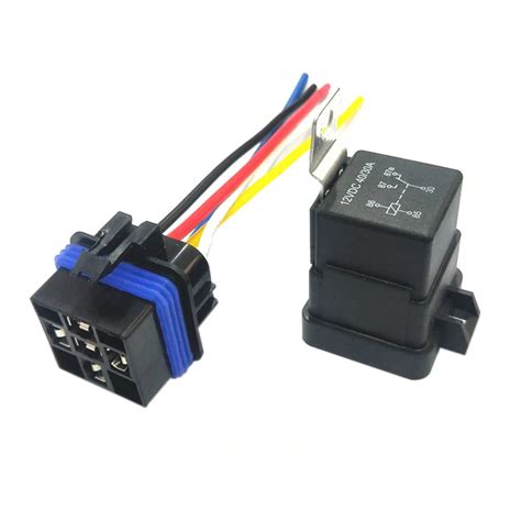 Waterproof Integrated Automobile Relay 12V DC 40A 5PIN AUTO Fuse Relay